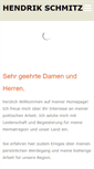 Mobile Screenshot of hendrikschmitz.de