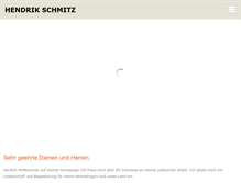 Tablet Screenshot of hendrikschmitz.de